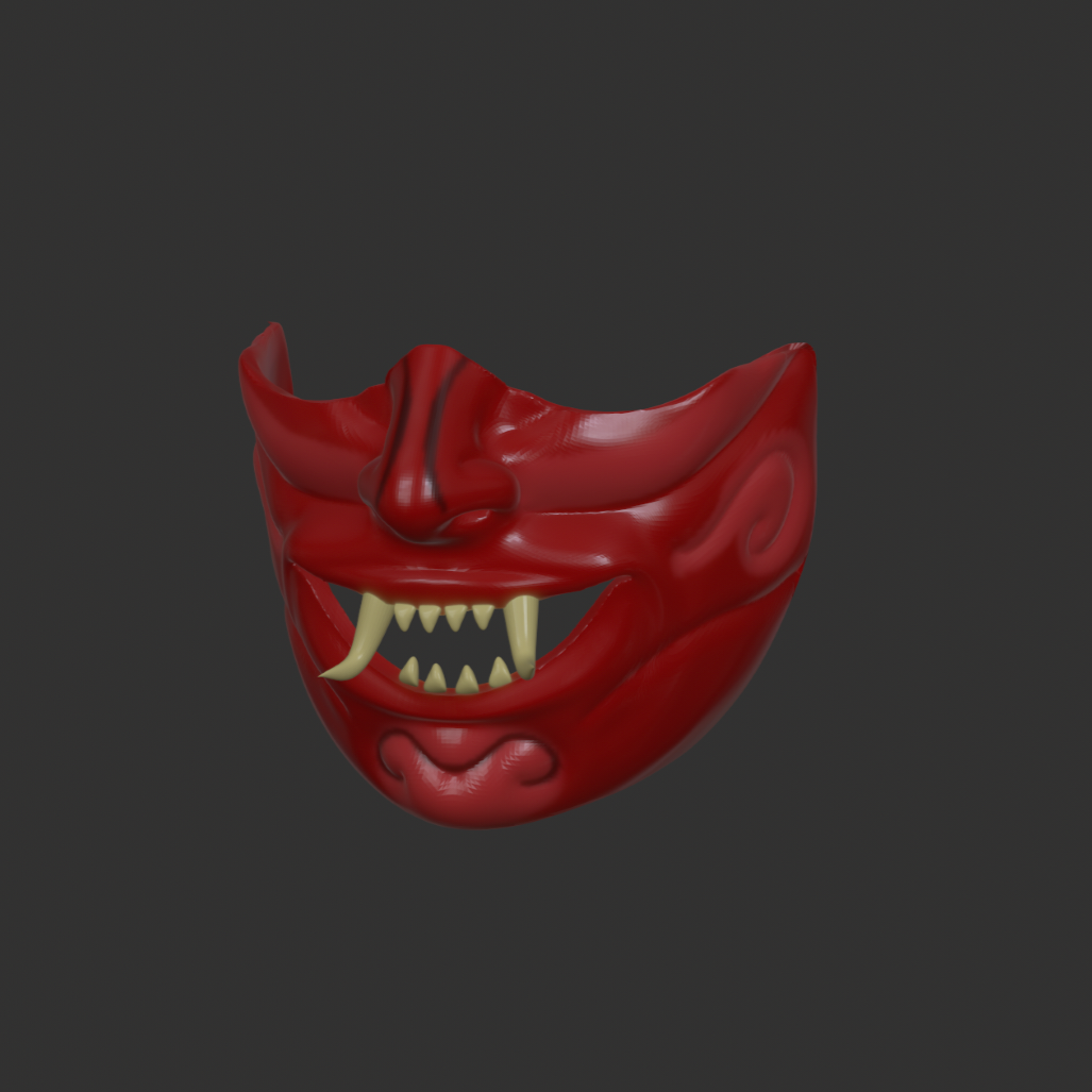 oni mask 3d model