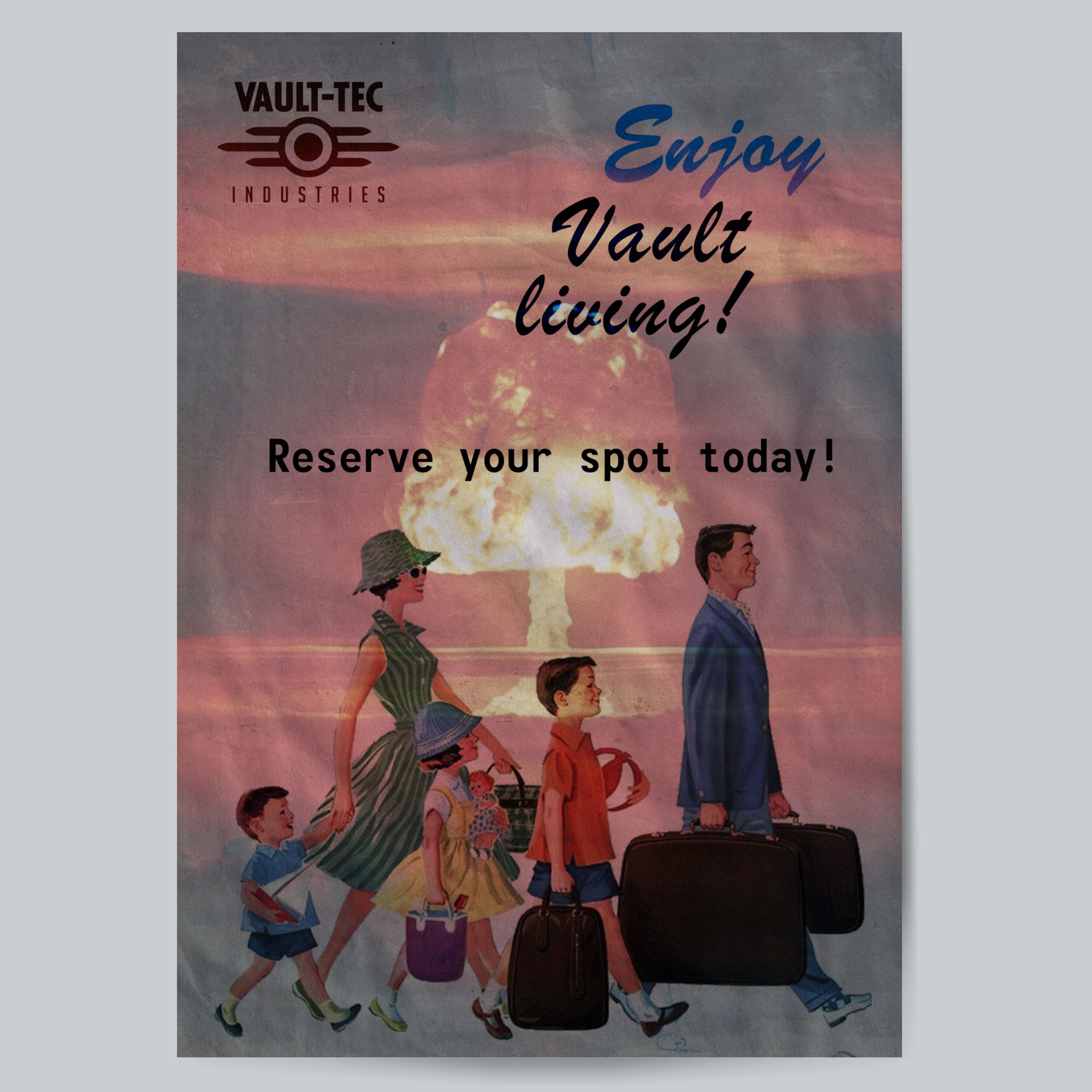 vault-tec recruitment poster