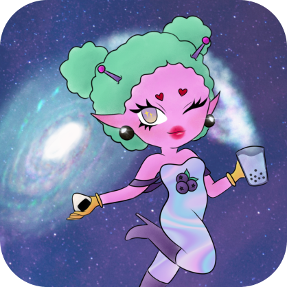 ux ui bubble tea cafe brand identity design